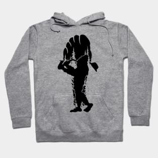 Bigfoot Playing Saxophone Hoodie